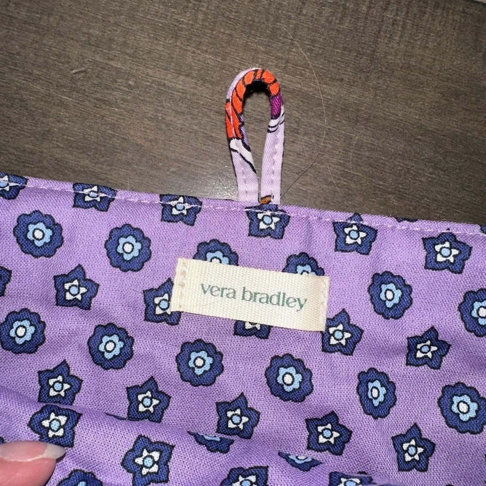 Vera Bradley Purple Butterflies Laptop Case Cover Pouch NWT